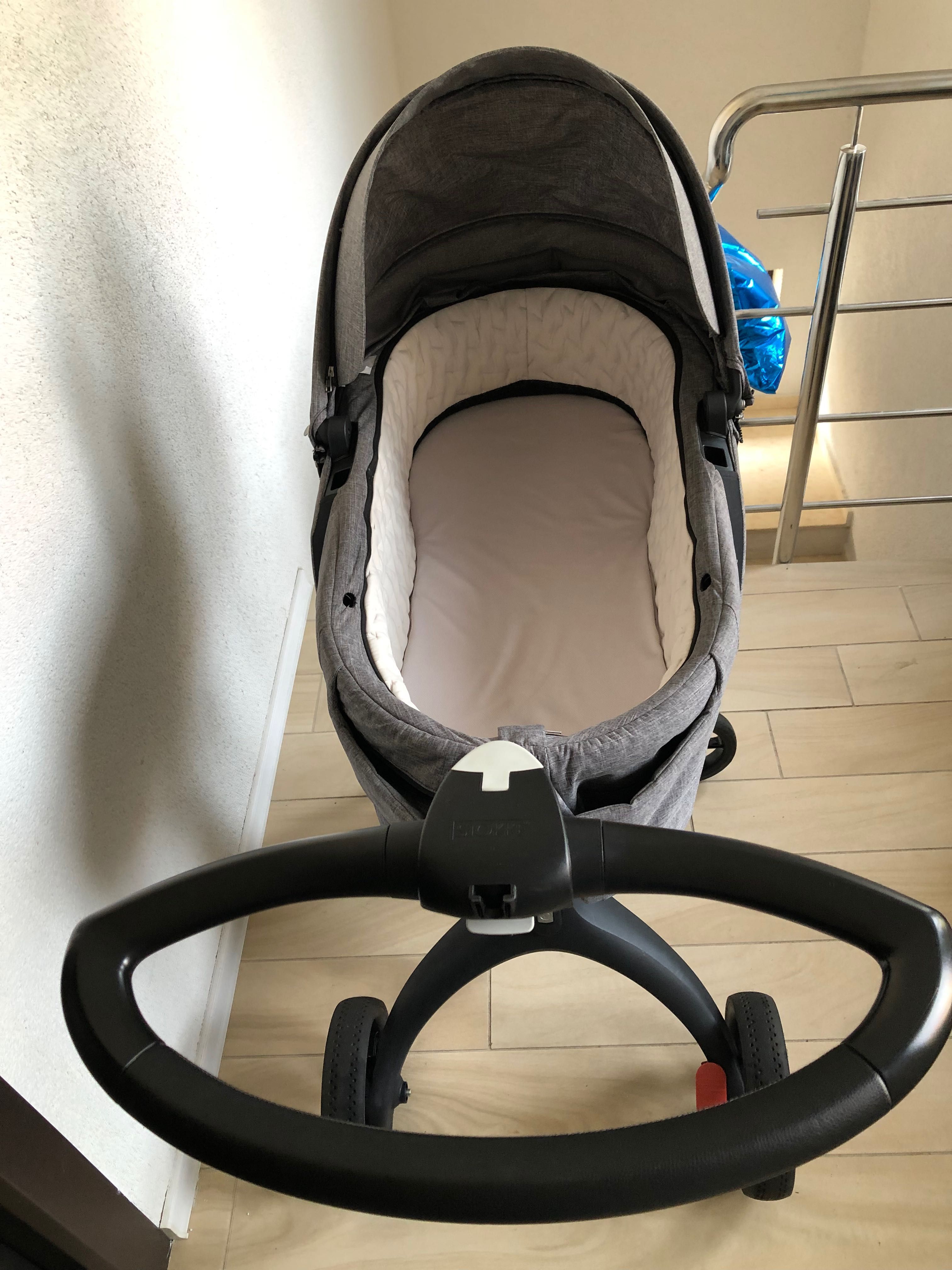 Carucior Stokke V6 Black melange