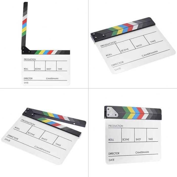 Clacheta regizor clapperboard pt studio de filmare, film