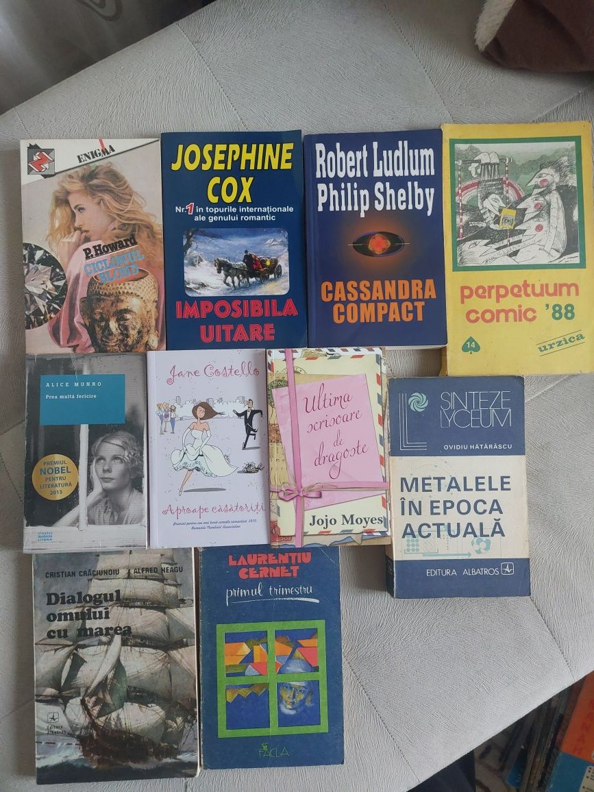 Carti diverse, în stare foarte bună, unele inca sigilate