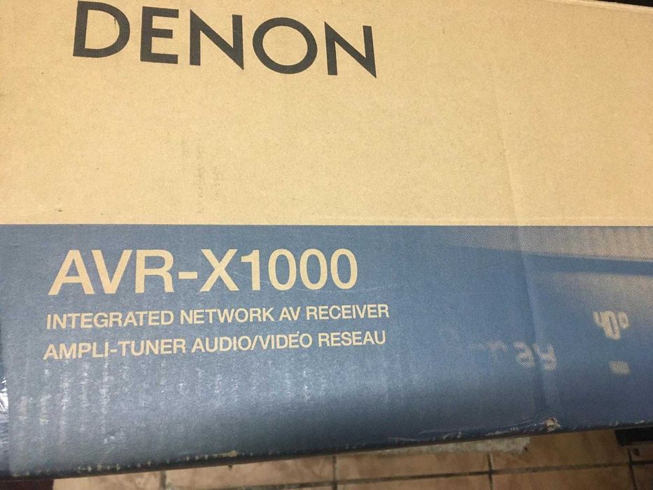 DENON AVRX 1000 nou la cutie