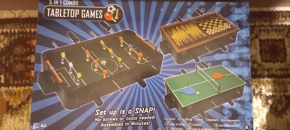 Дървена игра 5&1