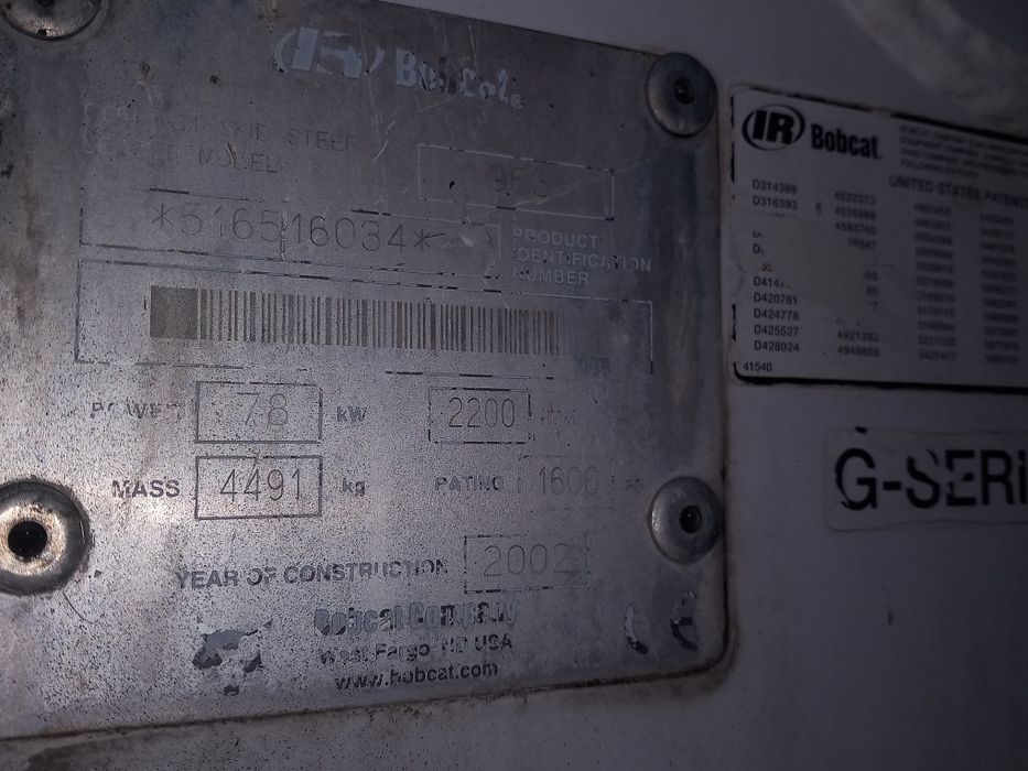 Mini incarcator Bobcat 963