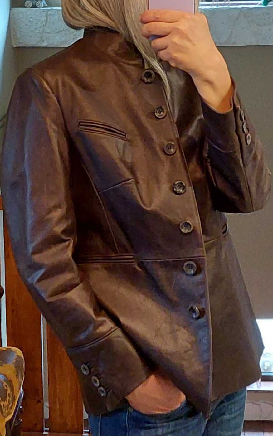 jacheta din piele de calitate superioara ( dama - m. 38/42 )