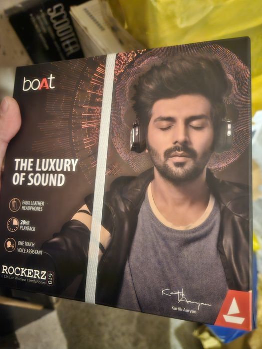 Casti NOI, SIGILATE Audio On-Ear boAt Rockerz 610, Bluetooth, Negru
