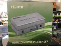 HDMI 200 M IP KVM Extender HDMI удлинитель