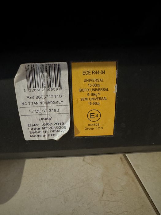 Scaun auto Maxi-cosi Titan 9-36kg