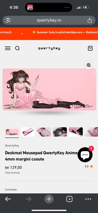 Tastatura x Mouse x Deskmat
