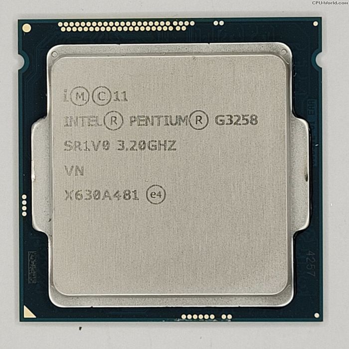 Процесор Intel Pentium G3258