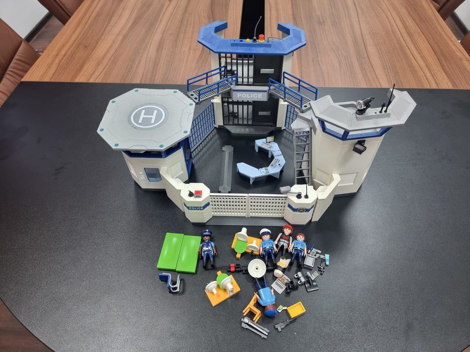 Playmobil City Action 6919 - Sediu De Politie Cu Inchisoare 6919