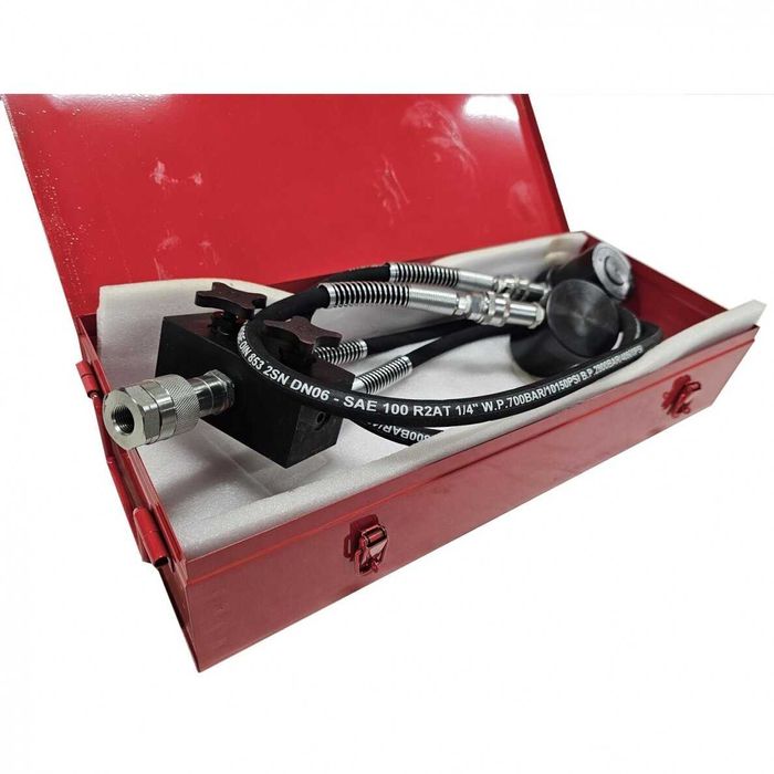 Presa hidraulica pentru demontat disc frana camion, 14 tone