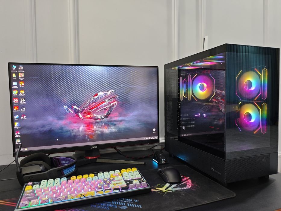 Мощный игровой компьютер Core i5 14600k, RTX3080 10Gb, ОЗУ 32Gb, SSD