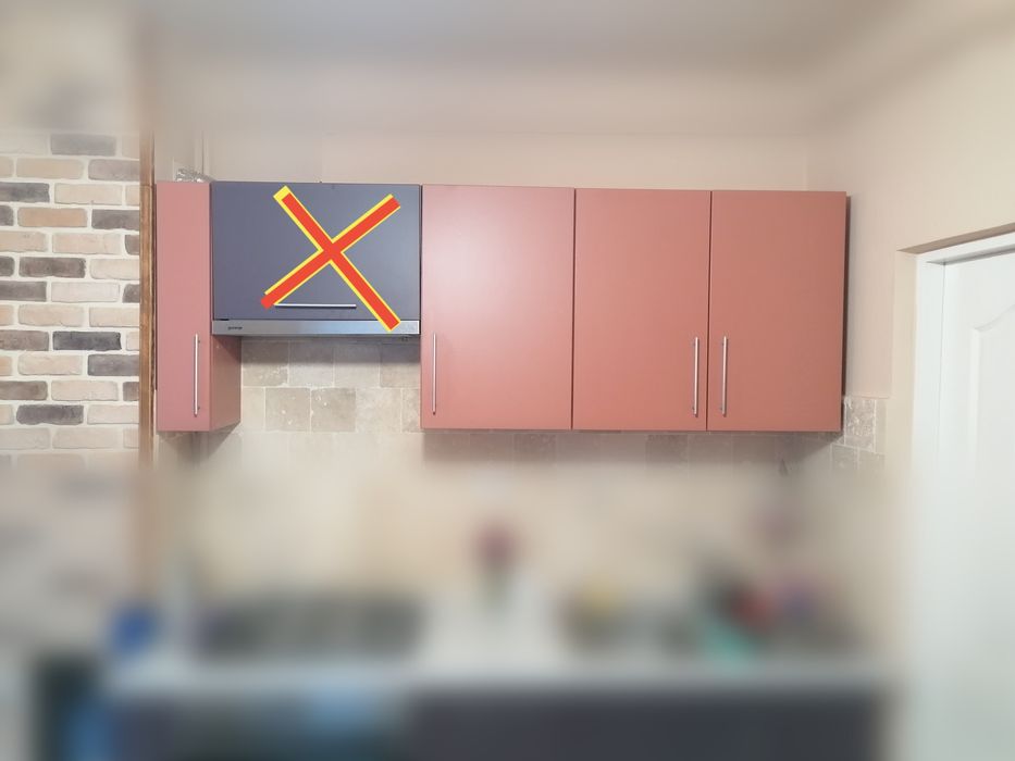 Mobila bucatarie suspendata