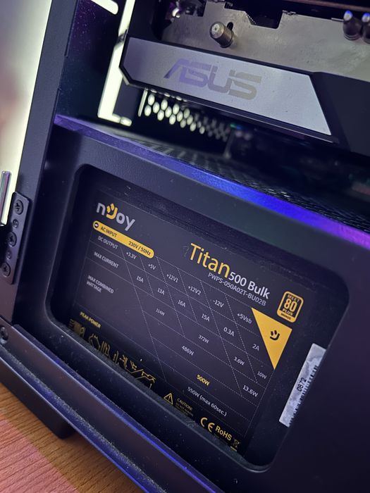 Vand sursa pc njoy titan 500 bulk