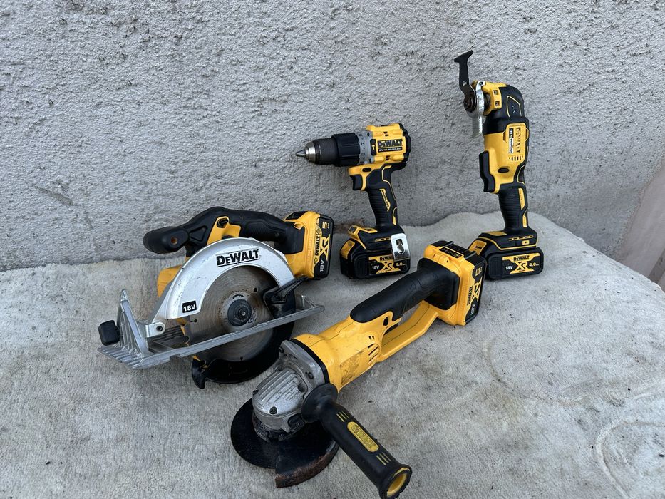 Set dewalt 4 scule 18v