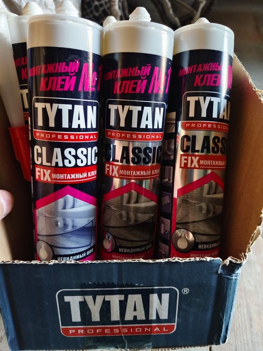 Монтажный клей Титан