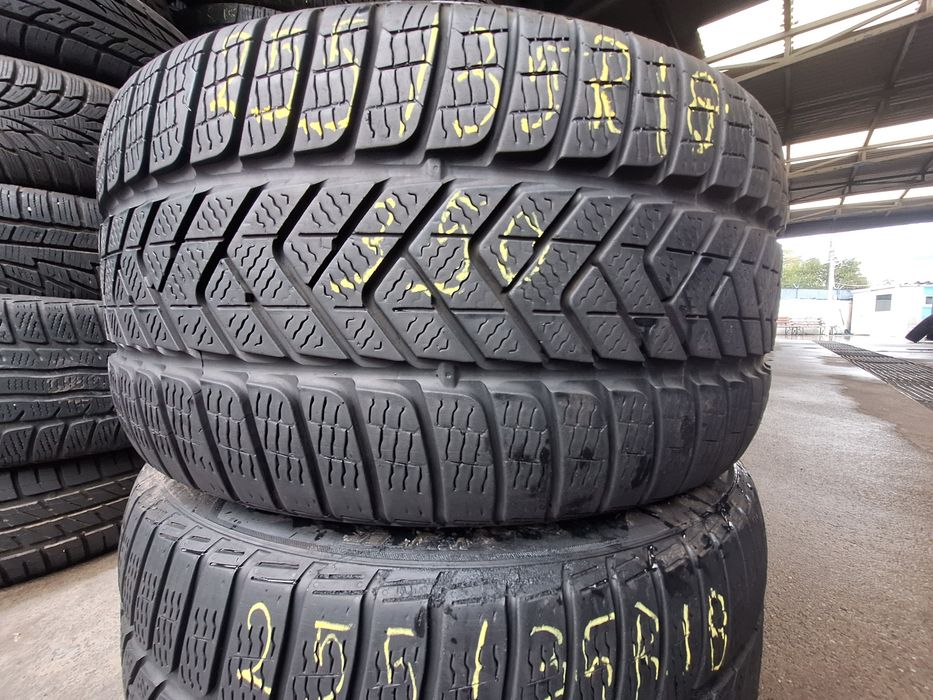 2 anvelope iarna 255/35r18 Pirelli 2021 Montaj Gratuit