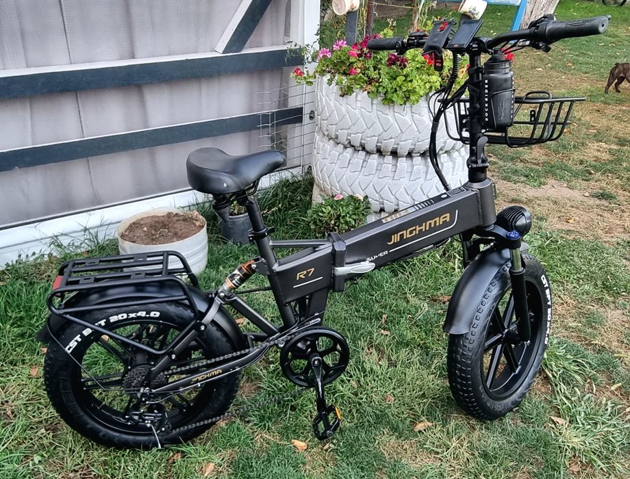 Bicicleta pliabila Jinghma R7 pro full suspension