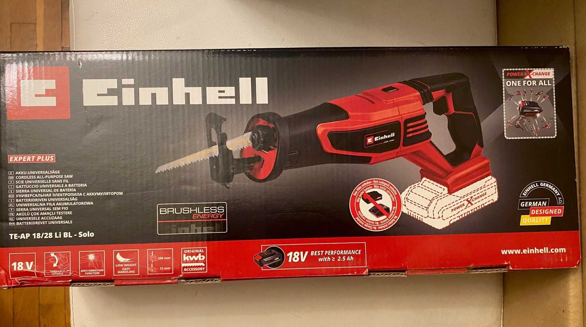 Акумулаторен саблен трион EINHELL TP-AP 18/28 Li BLSolo