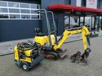 Miniexcavator Wacker Neuson 803 cu sistem HPU de la reprezentanta