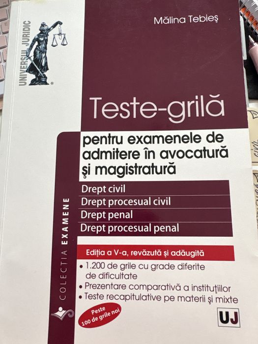 Culegere teste-grila drept