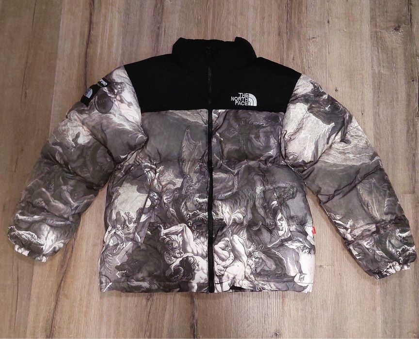 The North Face x Supreme Puffer Jacket Зимно Яке