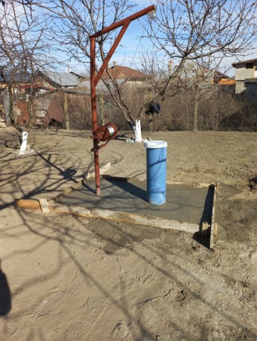 Foraje puțuri apa de mică și mare adâncime