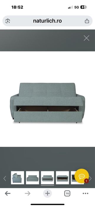 Canapea extensibila Ascona