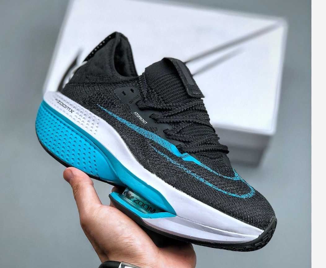 Нови мъжки маратонки Nike Air Zoom Alphafly next 2 black/blue/white