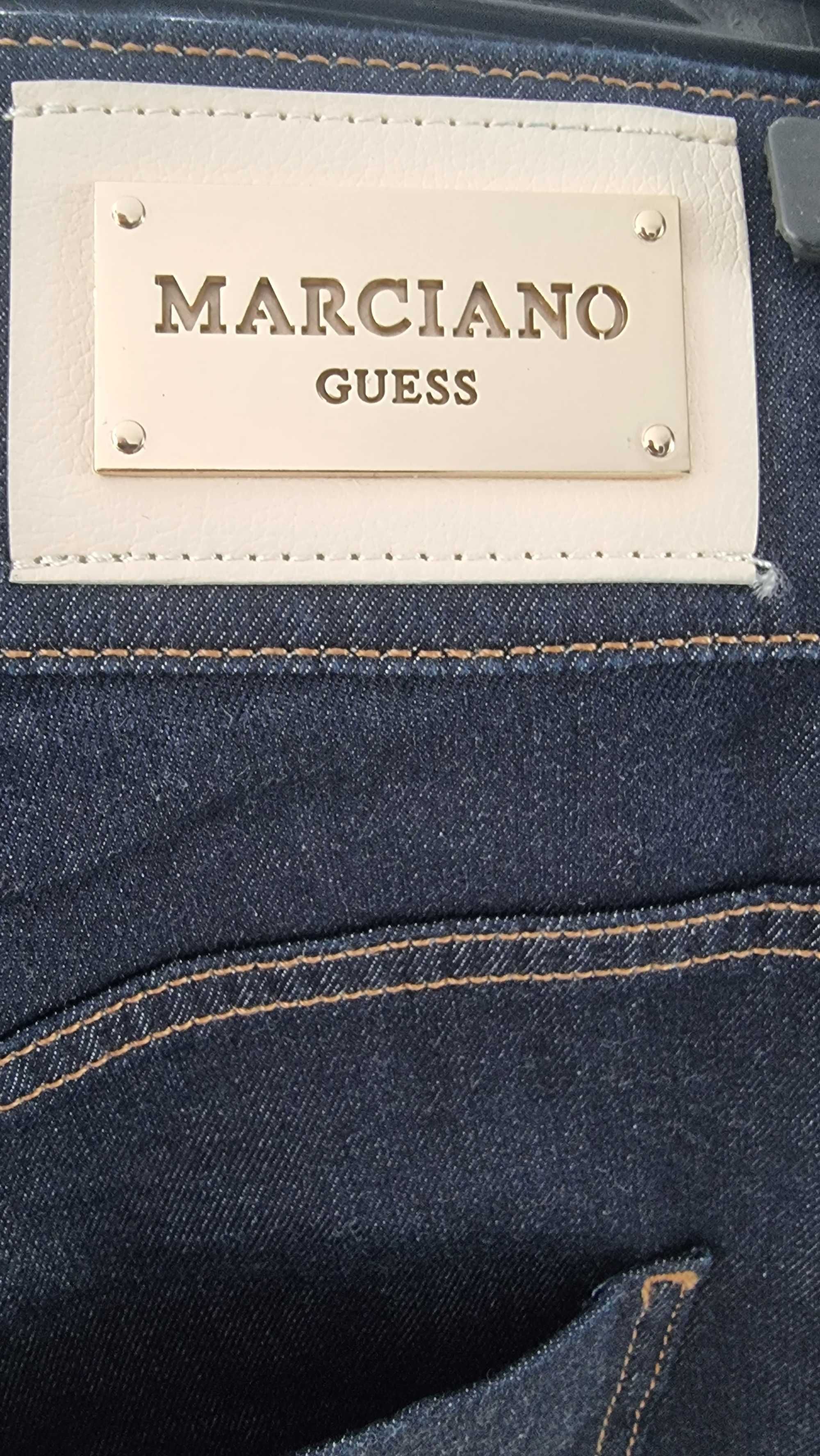 Blugi Guess Marciano Slim Fit, Bleumarin