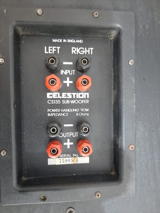 Subwoofer celestion 90 w second-hand