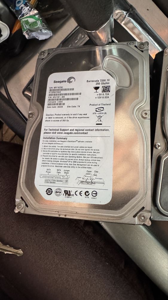 Жесткий диск Seagate 250гб
