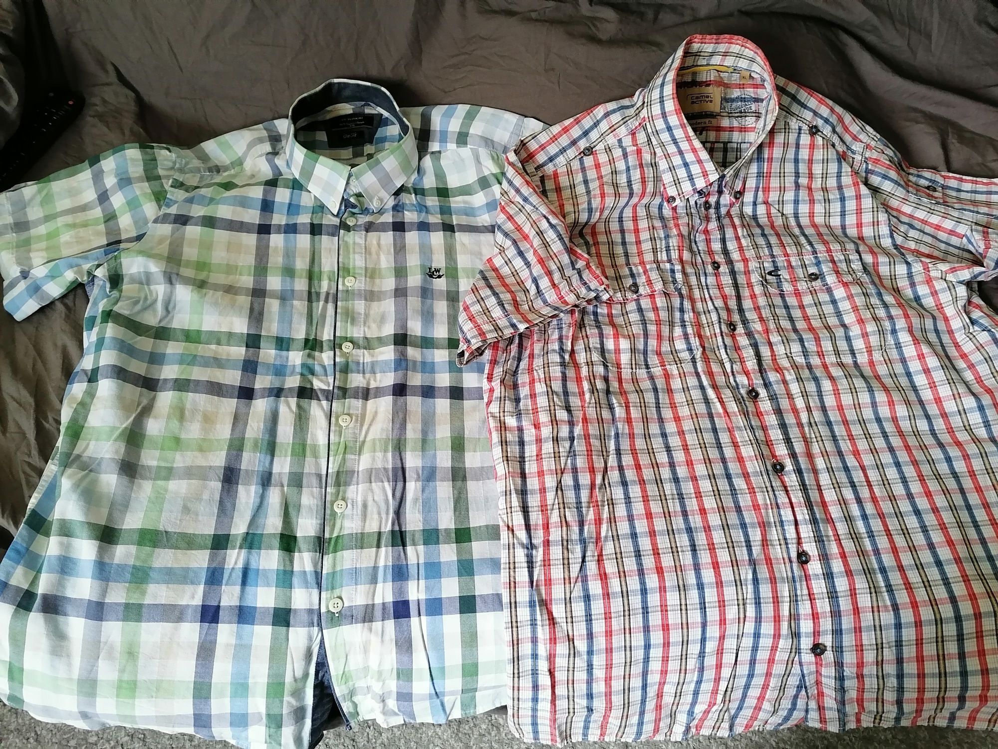 Мъжки маркови ризи XL и XXL. Camel, Masson's, Benetton, Celio, Tommy H