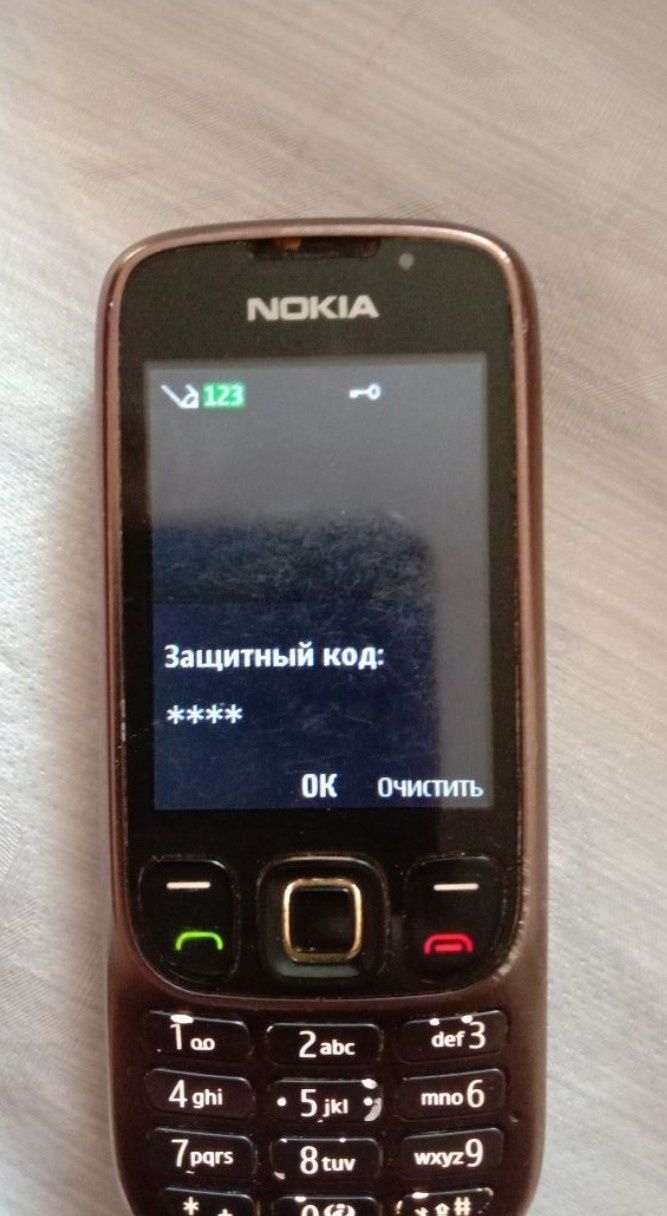 Nokia 6303cl оригинал сотовый телефон