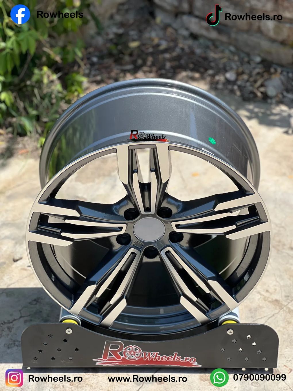 Jante BMW 20 R20 BMW F01 F02 F10 F12 F13 E60 Seria 5 seria7 cu anvelope vara/iarna inclus