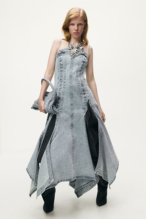 GLENN MARTENS H&M rochie din denim