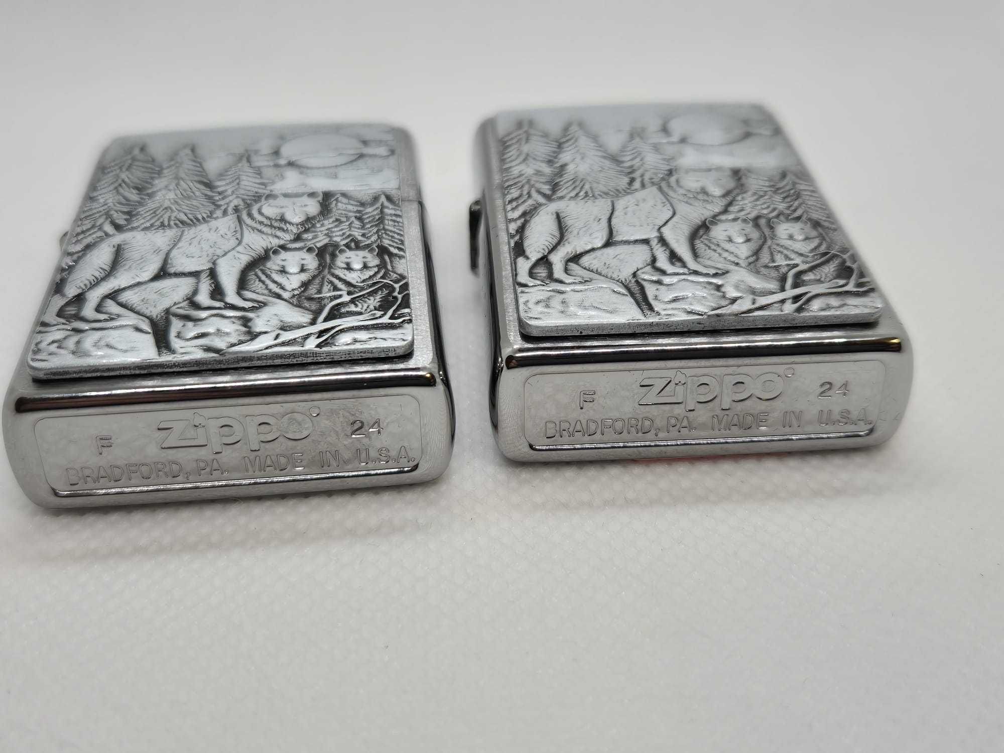 Bricheta Zippo 20855 Timberwolves gravata Made in USA