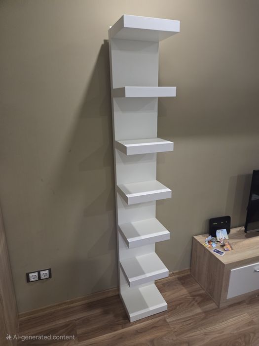 Стенна етажерка IKEA LACK, рафт, библиотека