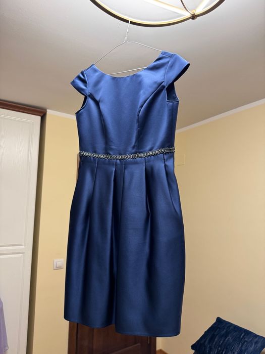 Rochie Mirandi, culoare bleumarin