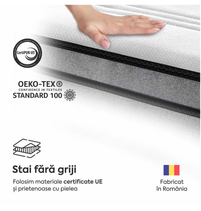 SALTEA EMERLAD 18+5 Spuma Memory