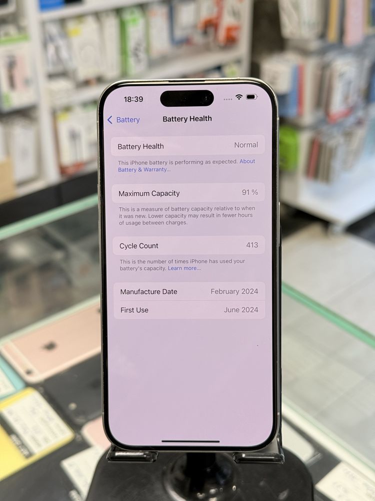 Apple iPhone 15 Pro 256GB White Titanium