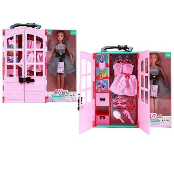 Кукла с гардероб и аксесоари за обличане