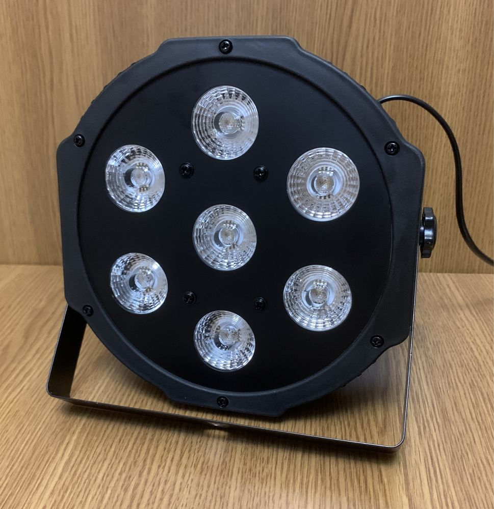 Led Par 7x12w -Dmx 7 R Lumini Arhitecturale DJ