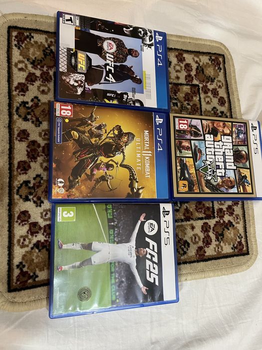 Диски для Пс 5 и Пс 4