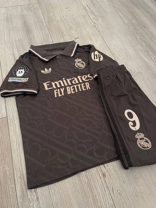 детски футболен екип 3rd  Реал Мадрид 24/25 Mbappe 9 UCL