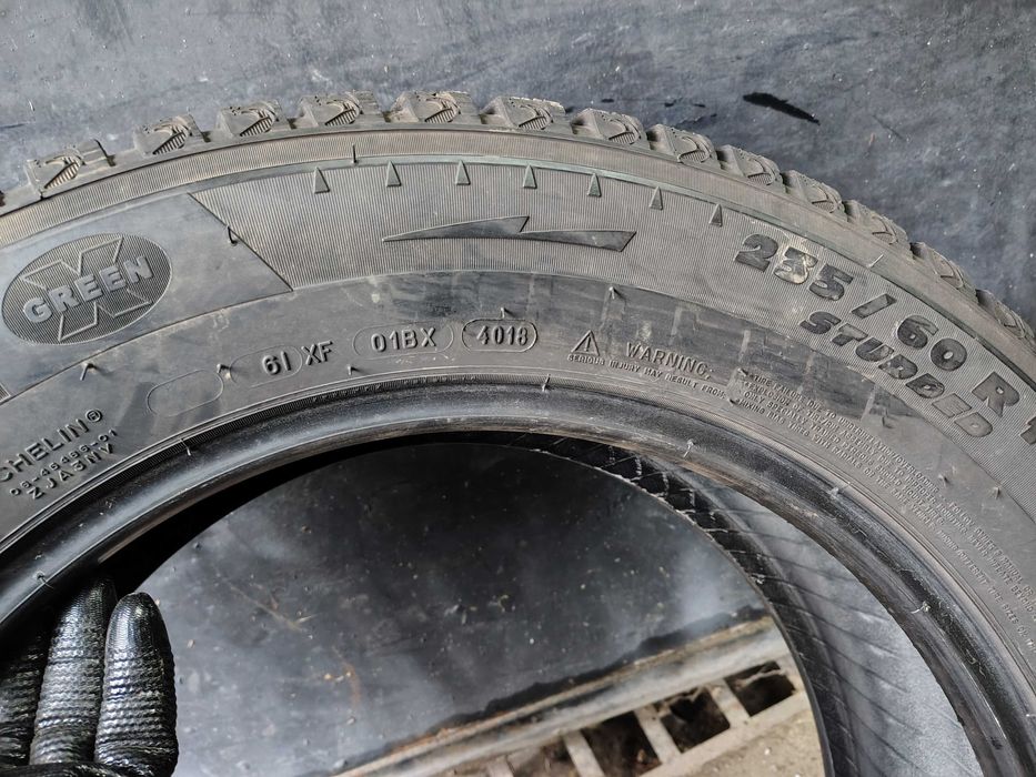 4бр.зимни гуми MICHELIN 235 60 18 DOT18 цена за брой