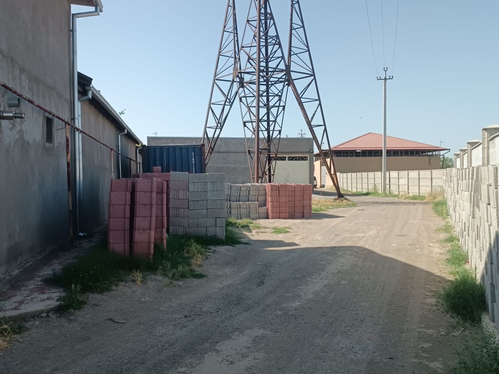 Шлакоблок тумба козырьки