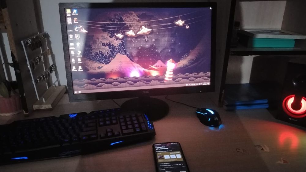 Пк продаётся с монитором и с комплектующих продам срочно