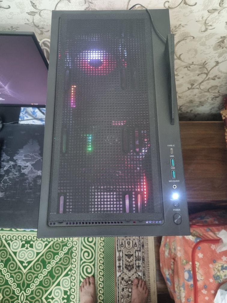 Игровой компьютер с Core i5 14400f и RTX 3070 MSI Gaming X Trio