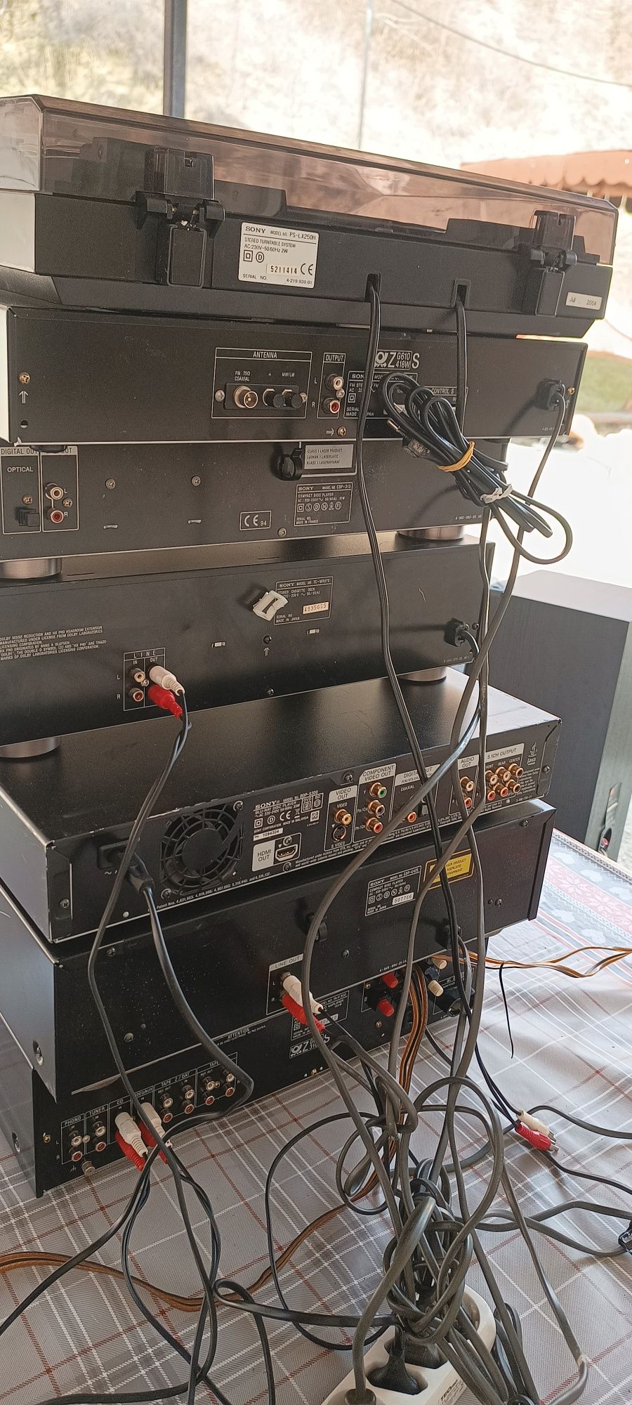 Linie Audio Sony 6-aparate
