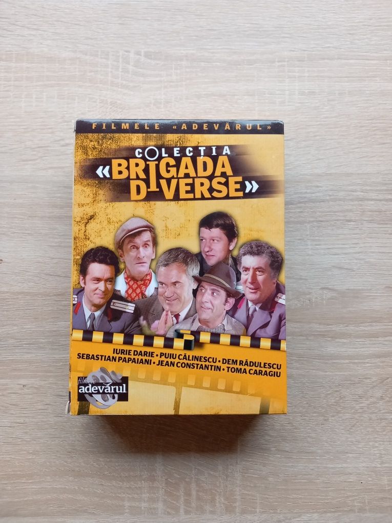 Colecția 3  DVD-uri- "Brigada diverse" , noi
